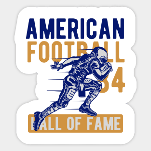 Awesome American Football T-Shirt Sticker